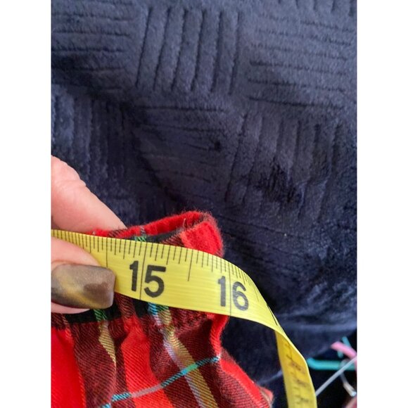 Wonderland Target Men’s Red Black Green Plaid Pajama Set in Med - Picture 14 of 16